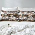 thumbnail image 3 of Erosebridal Housse de Couette à Imprimé Branche 3D Simple, Ensembles de Literie Plante Rustique Taille Simple, Adultes Ados, Réversible 2 Pcs (Sans Couette), 3 of 6