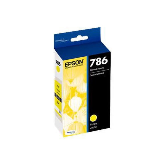 Epson (786) Durabrite Ultra Yellow Ink Cartridge (800 Yield)