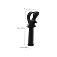 thumbnail image 3 of Product Category Drill Bits & Accessories Replacement Front Handle for Power Drill – Adjustable Auxiliary Grip for Enhanced Control and Safe Operation, 3 of 8