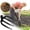 D 9S1, variant on Rvkxad Four-Tooth All Steel Garden Rake, Thickened Iron Tillering Tool for Vegetable Cultivation, Weeding Tool, Agricultural Rake