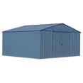 thumbnail image 1 of Arrow Classic 14 x 12 x 7 ft Blue Grey Steel Storage Shed, 1 of 8