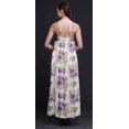 thumbnail image 3 of Bimba Robe Longue pour Femmes en Rayonne à Imprimé Floral Chic Bohème d'Été Maxi de Plage - Très Petit, 3 of 4