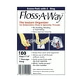 thumbnail image 1 of Action Bag Floss-A-Way Organizer, 3 By 5-Inch, 100-Pack, 1 of 1