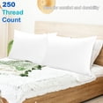 thumbnail image 2 of Unique Bargains Zippered Pillowcases Cotton 2pcs, 2 of 10