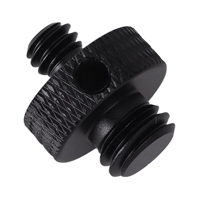 1/4in And 3/8in Camera Screw Adapter Mount, Anodic Oxidation Camera Screw Adapter For Camera Cage Black