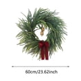 thumbnail image 2 of 24 Inch All Season Decorative Wreath for Front Door Porch Window Wall Home Indoor and Outdoor Display, 2 of 5