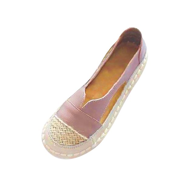 Leutsin Chaussures Femme à Semelle Souple Mode Décontractée Plates Couleur Unie Bout Rond à Lacets