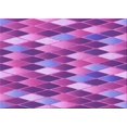 thumbnail image 1 of Ahgly Tapis Rectangulaire Lavable en Machine Intérieur Transitionnel Heliotrope Violet, 8 Pieds x 12 Pieds, 1 of 7