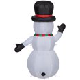 thumbnail image 2 of Bonhomme de neige gonflable de Noël, 2 of 6
