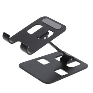 Support de téléphone cellulaire, support de bureau de téléphone Stylish Black pour tablette
