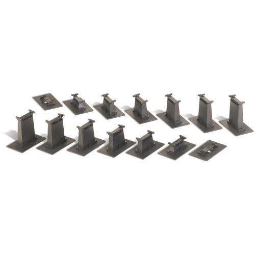 EZ-Track Graduated Pier Set for N Scale
