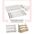 thumbnail image 4 of Female Jewelry Organizer Bracelet Chain Watch Fashion Rack Stand Display Display Stand Storage Hard Holder Desktop Shoecase Living Room Yellow, 4 of 8