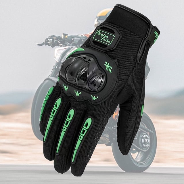 Meitianfacai Motorcycle Gloves Touchscreen Riding Gloves Suitable For 9.5 To 10cm Palm Width Racing Motocross Riding Bike Gloves One Pair
