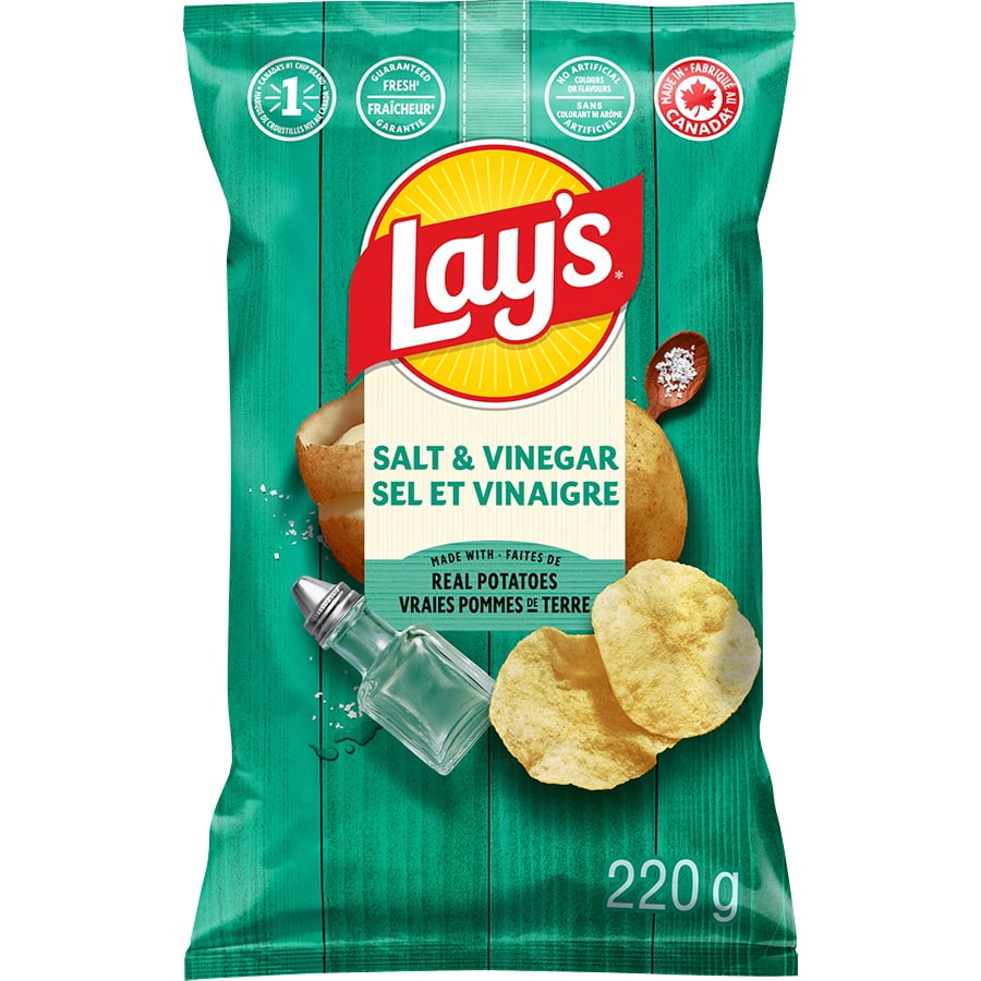 Lay's Salt & Vinegar flavoured Potato Chips