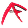 thumbnail image 2 of TISHITA Universal Capo Guitar Accessories Quick Change Clamp Key Acoustic Classic Guitar Red, 2 of 8