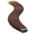 thumbnail image 3 of Extensions de Cheveux Humains à Coller, Cheveux Brésiliens Soyeux, Lisses, Pleine Tête, 20 Pcs, 3 of 7