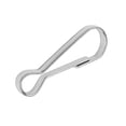 thumbnail image 3 of jinwen 100Pcs Stainless Steel Clasp Snap Hook Buckle Key Chain Lanyard Clip 20mm 20mm, 3 of 8