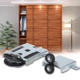 thumbnail image 4 of Heaveant Roue de Porte, Porte de Placard Lourde Roue Convexe poulie Porte coulissante Rouleau pièces de Rechange Accessoires, 4 of 8