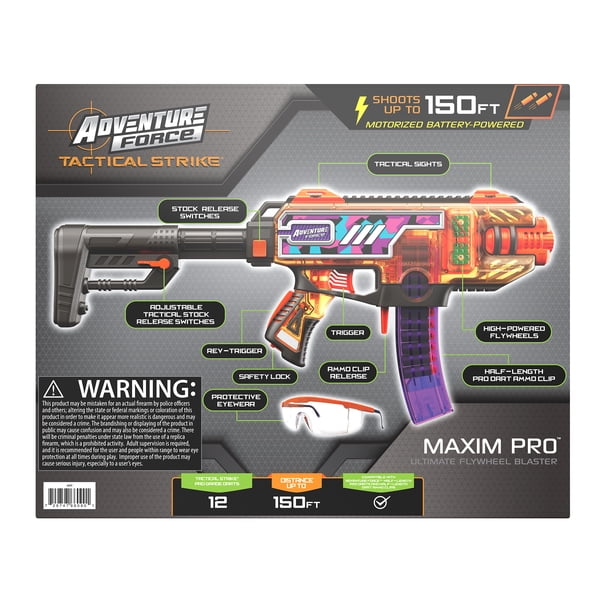 Adventure Force Tactical Strike Maxim Pro Flywheel Motorized Foam