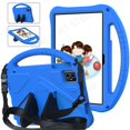thumbnail image 1 of For Teclast M50HD M50 Pro HD 2023 10.1" Tablet PC Case Kids Safety Shockproof EVA Foam Portable Cover with Rear Kickstand Case with Strap-BL Teclast M50HD, 1 of 6