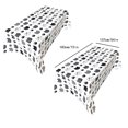 thumbnail image 3 of Meitianfacai Party Supplies Cute Printed Tablecloths Disposable Black Cats Plastic Tablecloths Rectangular Picnic Tablecloths, 3 of 6