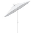 thumbnail image 2 of California Umbrella Parasol de Patio 9 Pieds Blanc, 2 of 2