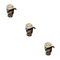 thumbnail image 4 of pitrice Cagoule de Visage Casquettes de Baseball pour Femmes Ski Été Chapeaux de Soleil Couvre-Visages Camping Randonnée Pêche Écran Solaire Casquette de Sport Type 18 Ensemble de 3, 4 of 6