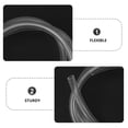 thumbnail image 3 of KAKOWELY 2pcs Washer Water Level Pressure Sensor Accessory Hose Water Level Sensor Flexible Tube Washer Pressure Sensor Replacement Tube33.07"X0.28"X0.28", 3 of 4