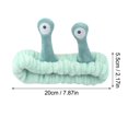 thumbnail image 2 of Cute Plush Pressure Headband Multicolor Face Wash Headband, 2 of 2