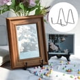 thumbnail image 5 of Unique Bargains 2Pack 3Inch Plate Stand for Display Iron Easel Plate Holder for Photo Silver, 5 of 5