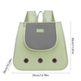 thumbnail image 3 of Jubipavy Cats Bag Foldable Breathable Cats Bag Backpack Cats Walking Backpack Portable Suitable For Walking Cats Outside, 3 of 6