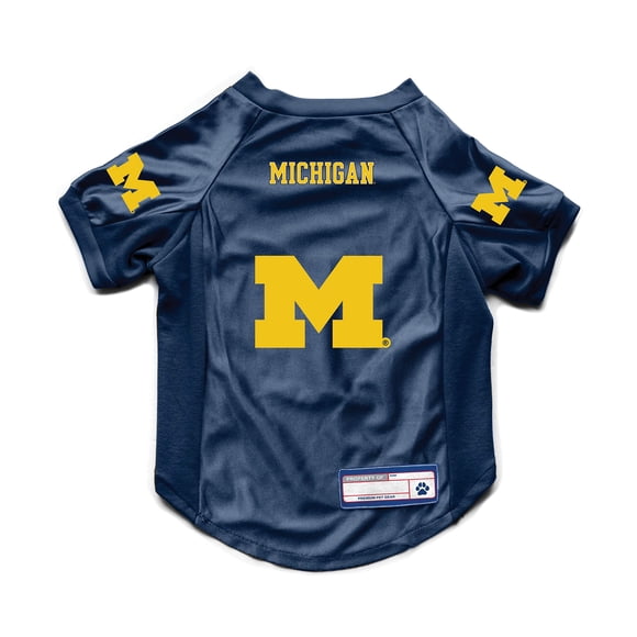 Littlearth NCAA Michigan Wolverines Chandail Extensible pour Animal de Compagnie, Couleur d'Équipe, Très Grand