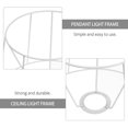thumbnail image 2 of Miangastore Pendant Light Shade DIY Lampshade Frame Metal Lampshade Bracket Replacement, 2 of 8