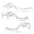thumbnail image 2 of Levier de Frein d'Embrayage Ajustable Compatible avec YAMAHA YZF R7 MT-10/SP FZ-10/SP 2022-23, 2 of 14