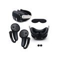 thumbnail image 1 of Accessories for Meta Quest 3, 5 in 1 Silicone Protective Case Set for Oculus Quest 3, VR Protective Case Set, Controller Grip Cover, VR Shell Cover, Face Cover,Joystick Caps and More, 1 of 7