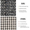 thumbnail image 2 of Coyacool Non Slip Rug Pads for Hardwood Floors, 2x6 Rug Pad Gripper for Area Rugs, Under Carpet Anti Skid Mat, Black, Keep Your Rugs Safe and in Place, 2 of 7