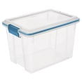 thumbnail image 2 of Sterilite 20 Quart Gasket Box, Stackable Storage Bin with Latching Lid, 6 Pack, 2 of 8