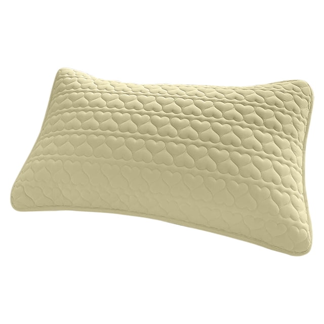 fheaev Thick And Oil Proof Pillowcase 19x29 Inch Household Single Pillowcase Washable Household Hotel Bedding