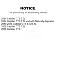 thumbnail image 2 of PUR Engine Air Filter (3 Pack) for Car Cadillac CTS K57-100392, 2 of 2