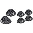 thumbnail image 4 of mmirethe Jantes en Métal Résistantes à l'Usure pour 1/10 Axial SCX10 Crawler Noir, 4 of 6