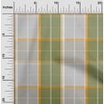 thumbnail image 1 of oneOone Polyester Lycra Light Green Fabric Madras Check Sewing Craft Projects Fabric Prints By Yard 56 Inch Wide, 1 of 4