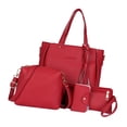 thumbnail image 2 of 4 Pieces Handbag bag Tote Bag Purse for Womens Ladies, 2 of 8