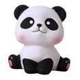 thumbnail image 2 of serony Money Bank Desktop Animal Statue Lovely Cartoon Panda Sculpture Style B Style B, 2 of 5