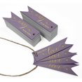 thumbnail image 3 of Inkdotpot Real Gold Foil Made With Love Text Tags Favor Hang Paper Tags 100 Pieces, 3 of 6
