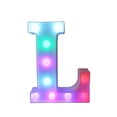 thumbnail image 2 of HOARBOEG Guirlande Lumineuse LED Colorée avec Télécommande – Lettres de Fête avec Lumières Décorations pour la Maison - Multicolore, 2 of 8