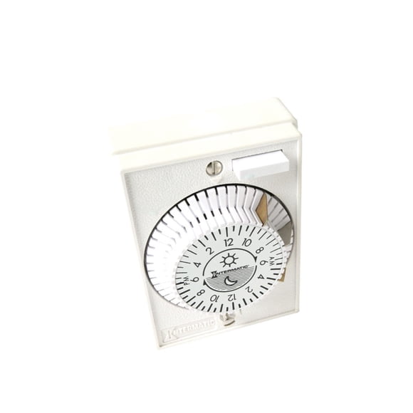 Intermatic E1020 24-Hour 15-Amps Multiple Program Heavy Duty Mechanical Timer, Color