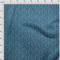thumbnail image 4 of oneOone Rayon Teal Blue Fabric Asian Floral Sewing Craft Projects Fabric Prints By Yard 56 Inch Wide, 4 of 4