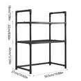 thumbnail image 2 of RKSTN storage shelves Countertop Microwave Thickened Shelf Oven Compartment Shelf Kitchen Spice Towel Shelf, 2 of 5