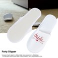 thumbnail image 4 of Chaussons de Fête Confortables, Motif Lettres de Mariée Chaussons Jetables, Exquis pour Mariage, 4 of 8