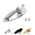 thumbnail image 1 of Replacement For Strat Stratocaster Electric Guitar Jack Plate 6.35mm 1/4" Boat Shaped Audio Connector Socket Panel, 1 of 8